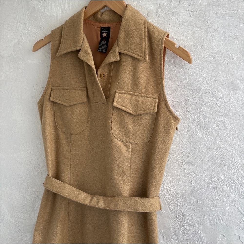 Vintage wool blend American Eagle preppy dress - Picture 3 of 13